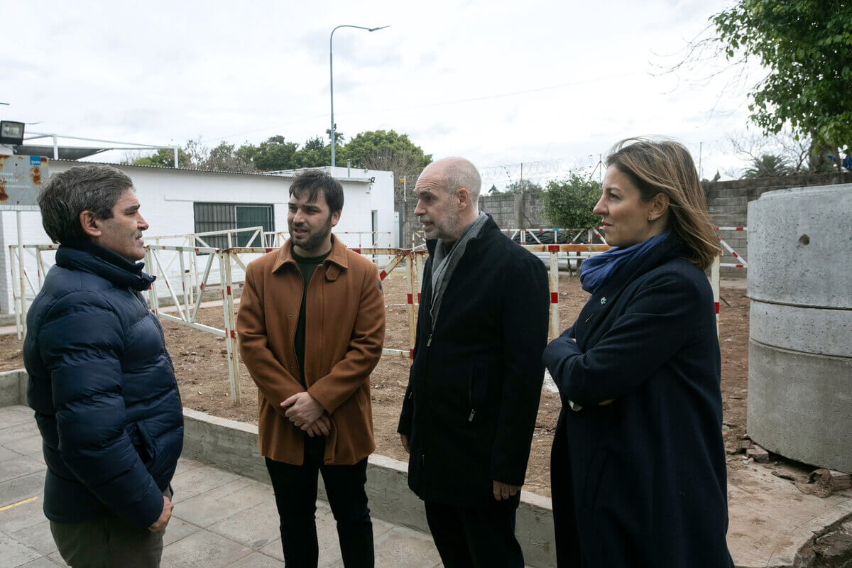 Horacio Rodríguez Larreta y Soledad Acuña recorrieron un centro de formación profesional