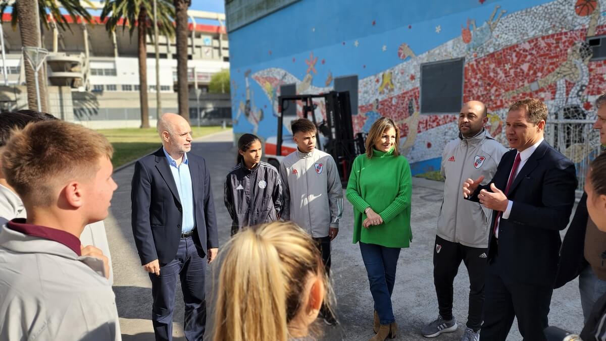 Horacio Rodríguez Larreta y Soledad Acuña presentaron un plan de estudios para deportistas de alto rendimiento