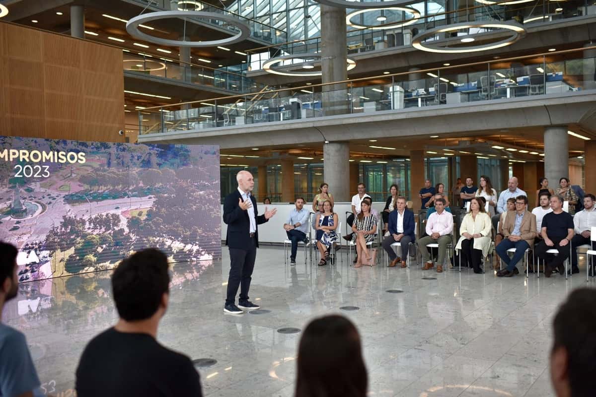 El Jefe de Gobierno Porteño anunció un 86% de cumplimiento de los compromisos de Gobierno
