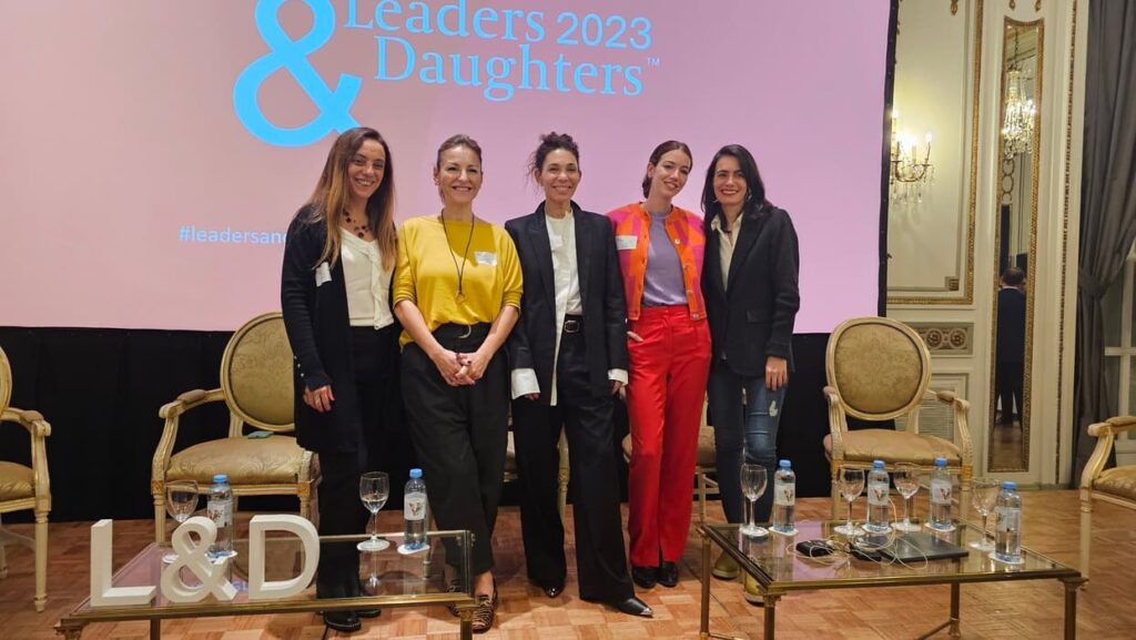 Soledad Acuña participó en el panel de  Mujeres Líderes del evento Leaders & Daughters 2023