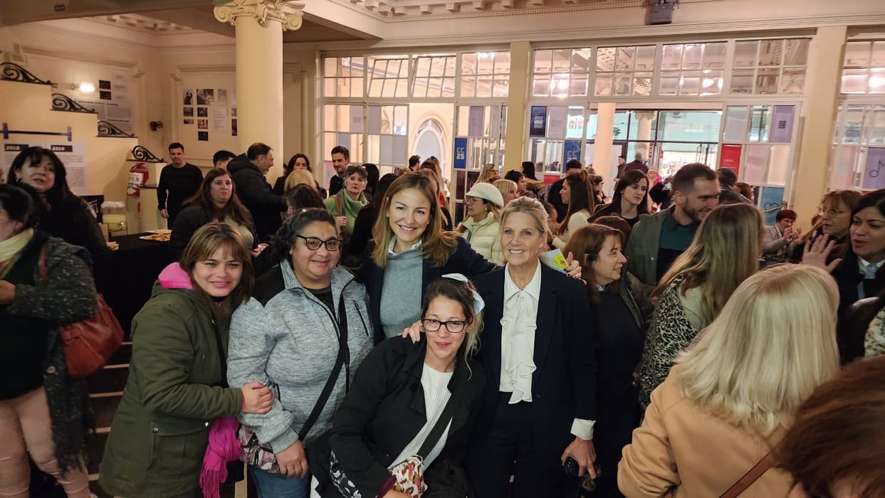 Soledad Acuña participó en el panel “Mujeres que transforman”