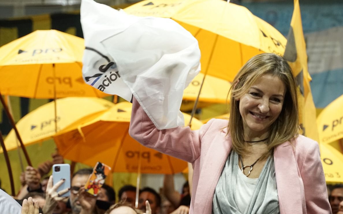 Soledad Acuña agradeció a los militantes de Juntos por el Cambio que participaron de las Paso 2023